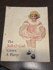 Ancien livret de recettes "Jell-O & The Kewpies" avec photos chéries des Kewpies *