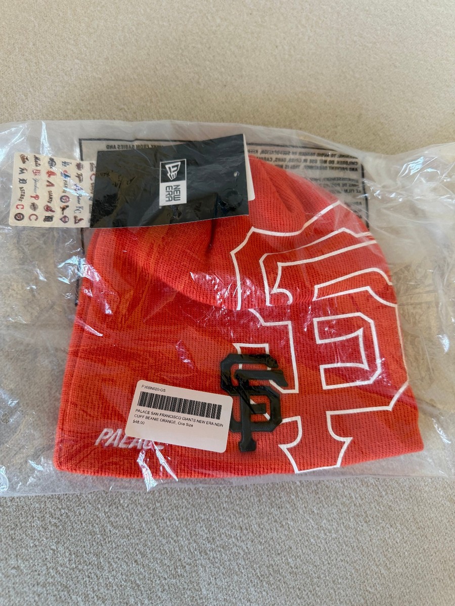 Palace x New Era San Francisco Giants Nein Cuff Beanie - Orange