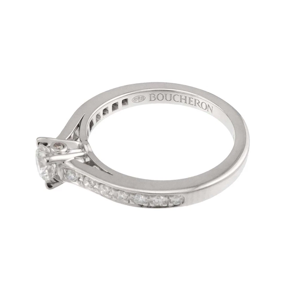Anillo BOUCHERON Diamante 0.23ct F/VVS1/VG Platino Talla 48 4.5 (US) 90298995 Foto 3 de 4