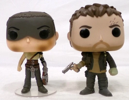Funko Pop! Movies Loose Mad Max Set 509 Max Rockatansky & 507 Imperator Furiosa