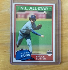 1981 Topps - Bruce Sutter #590
