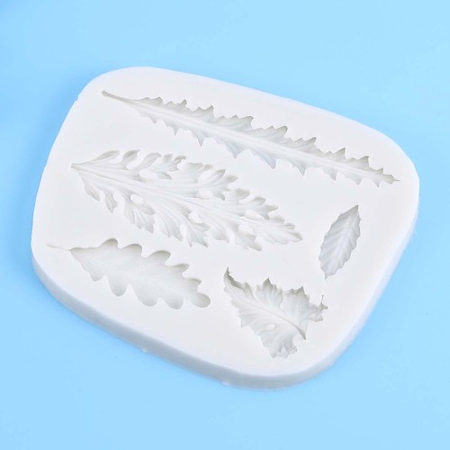 Leaves Silicone Molds Cake Decorating Tools Bakeware Cupcake Dessert Chocolate