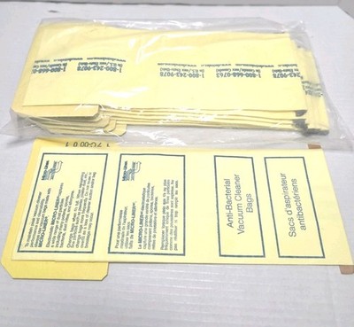 New Lot Of 7 Electrolux Vacuum Bags Type U Upright Vacuum, 4-Ply Germ-Grabber