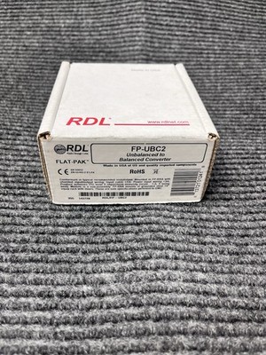 RDL FP-UBC2 2-Channel Unbalanced to Balanced Converter New