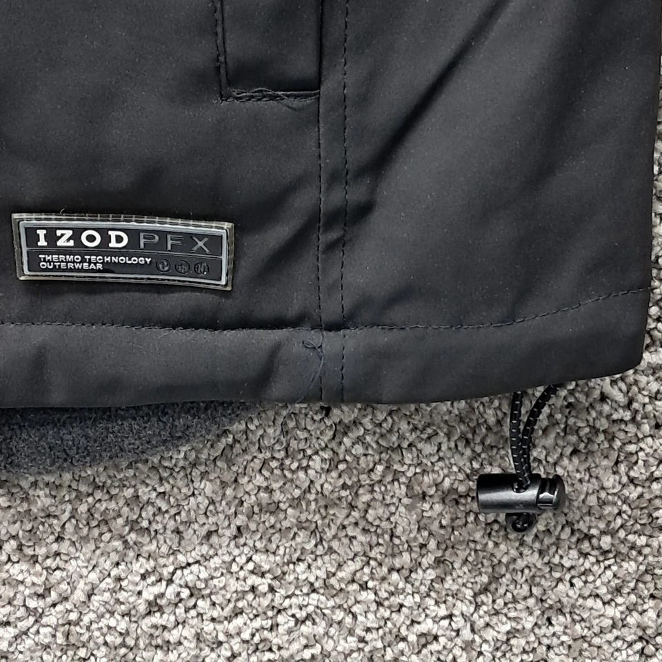 Colete Masculino Reversível Izod Perform X Lã Preto 2X-Grande - Imagem 2 de 4