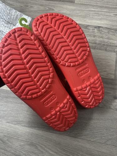 Genuine & Authentic Crocs Lightning McQueen Clogs - UK 9 | M10/W12 - Light Up - Picture 5 of 6