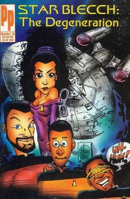 Star Blecch: Deep Space Diner #1A VG; Parody | low grade - Star Trek TNG Spoof -