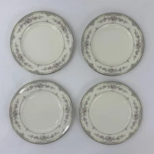 Set of 4 Shenandoah 9729 Noritake Bone China Salad Plates 8.25"
