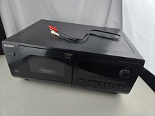 Sony CDP-CX571 Carousel CD Player Changer 50 1 CDs - No Remote