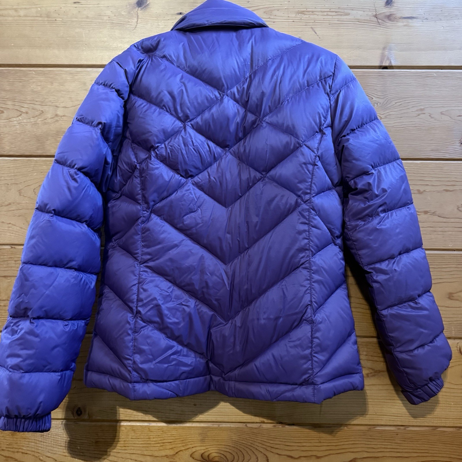 Crane Performance Purple Down/feather Puffer Jack… - image 2