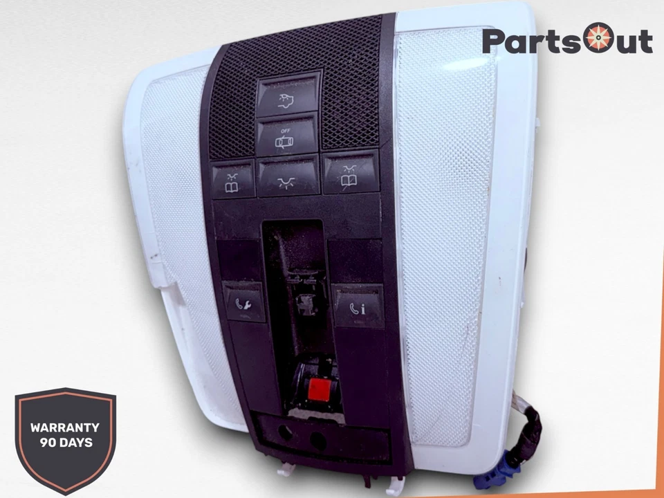 Lámpara de luz domo superior negra 10-17 Mercedes C350 E350 GLK350 2048201923 OEM Foto 3 de 4