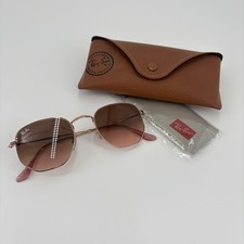 Ray-ban Hexagonal RB3548N Gradient Brown Lens - Women