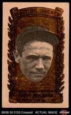 1963 Bazooka #2 Harry Heilmann Gold Tigers HOF 3.5 - VG+