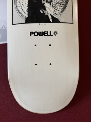 2004 Powell Animal Chin Skateboard Vintage Deck Old School Rare
