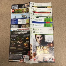 Xbox 360 Box Art Inserts / Inlays [B-Grade]