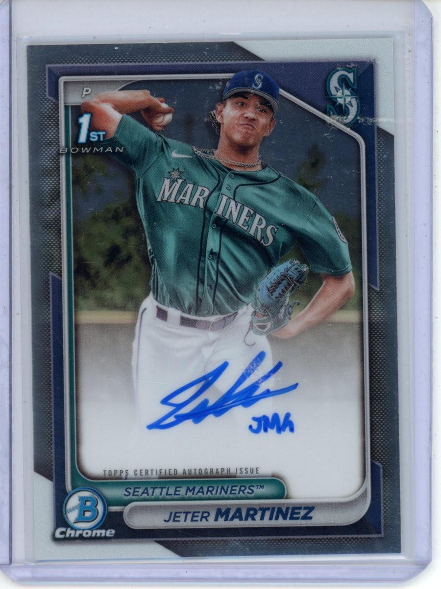 2024 Bowman Chrome Jeter Martinez Auto #CPA-JMZ