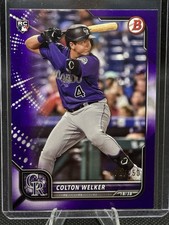 2022 Bowman - Colton Welker (RC) - Purple Parallel - 72/250 - #23