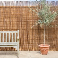 Natural Willow Screening Roll Fencing Privacy Screen Papillon 3.0m x 1.0m