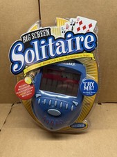 Radica Big Screen Solitaire Handheld Electron...