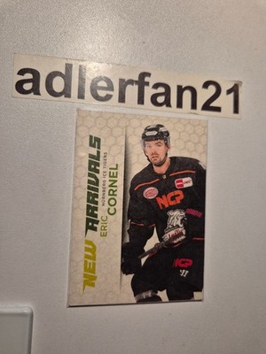 DEL 20-21 2020-2021 NEW ARRIVALS #NA11 Eric Cornel Nürnberg Ice Tigers