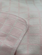  Reversible pram / cot blanket (or use as a sheet), vintage 1960s -great cond 