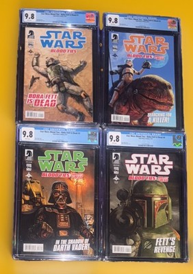 Star Wars: Blood Ties-Boba Fett is Dead #1,2,3,4 CGC 9.8 Complete Set Run 2012