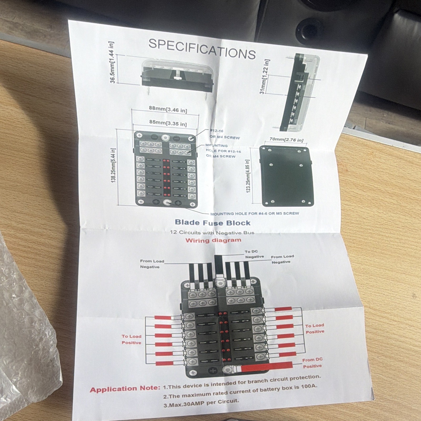 Blade Fuse Block image 2