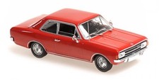 Minichamps 1:43 Opel Rekord C 1966 Red Diecast Model Car 940046101