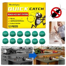 12PCS Cockroach Killer Gel Bait Strong Cockroach Disperse Eliminator