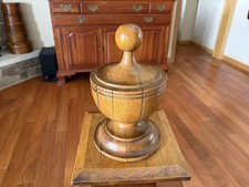 antique newel post finial