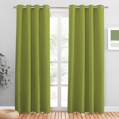 Living Room Curtains Modern Green Curtains Blackout Eyelet