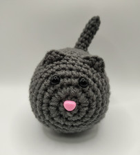 Handmade Crochet Cat Plush