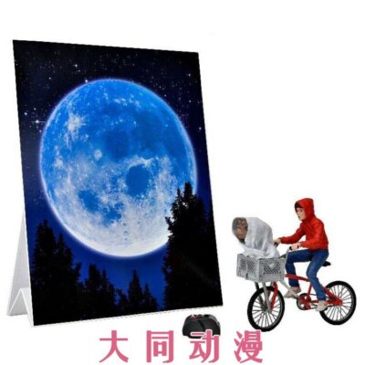 NECA55065 40th anniversary of E.T. Alien Space Bike Edition MINT