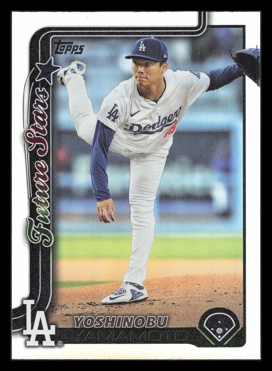 YOSHINOBU YAMAMOTO Rainbow Foil Future Stars 2025 Topps