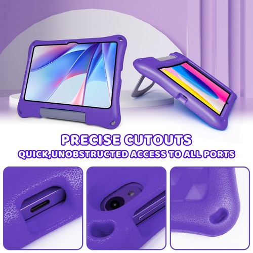 Funda Tablet Onn 10.1'' (Gen 4) 2024 Modelo 100135925 Niños Antigolpes Cubierta Soporte - Imagen 42 de 45