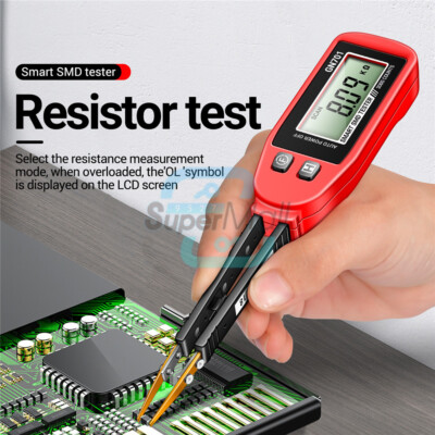 SMD Tester Resistance Capacitance Meter Multimeter Professional Component Tester