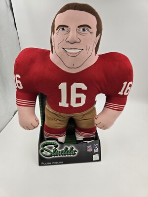 Studds Plush Figure NFL 22'' Joe Montana # 16 In The Box 