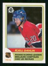 KJELL DAHLIN LL 1986-87 O-PEE-CHEE 86-87 NO 262 EX  43845