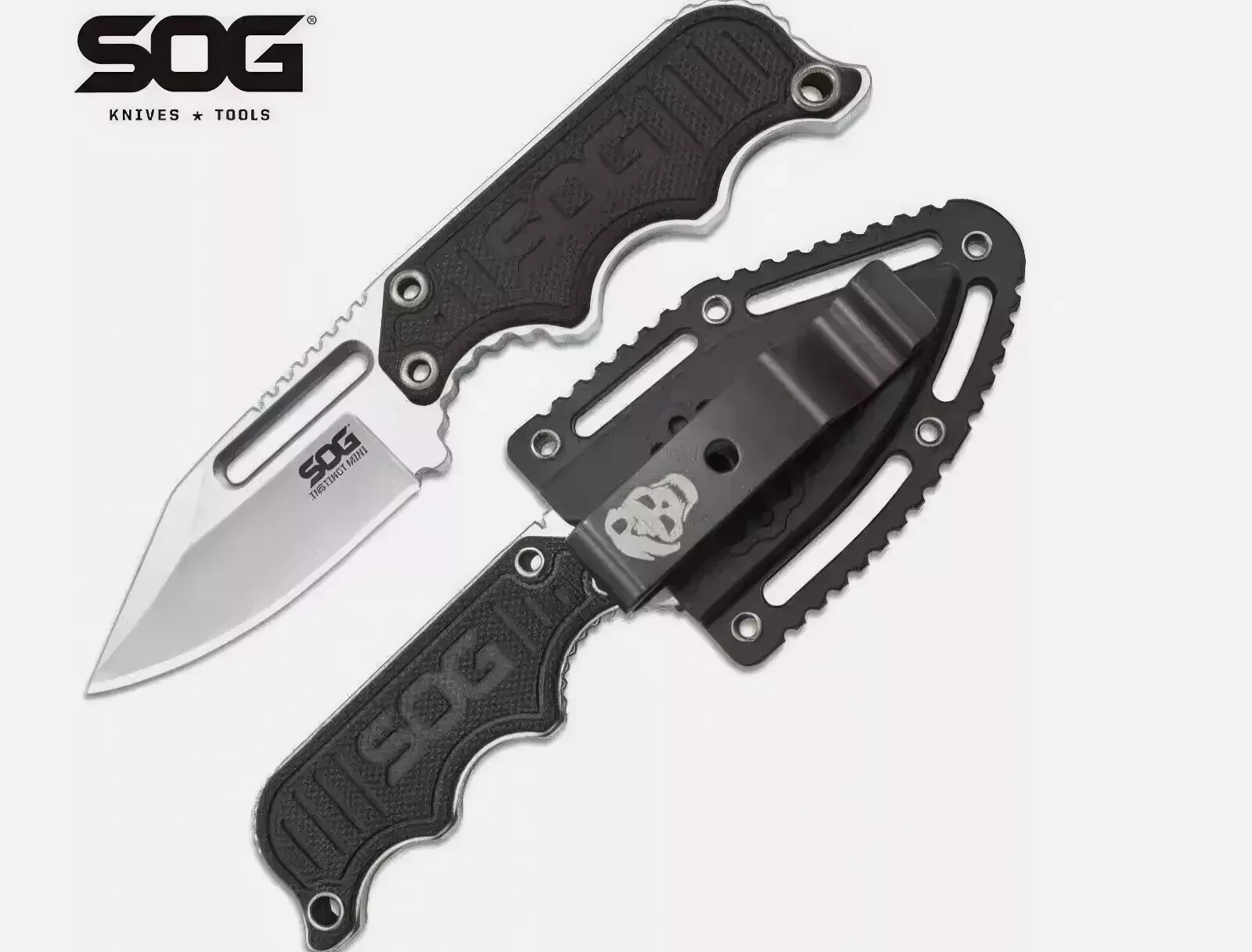 SOG Specialty Knives & Tools Instinct Mini Fixed Blade Knive. SOG-NB1002-CP. NEW