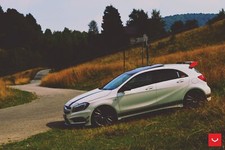 Cars Mercedes Amg A45 Vossen Wheels Desk Mat Stitched Cars Mercedes Amg A45 Vossen Wheels Desk Mat Stitched