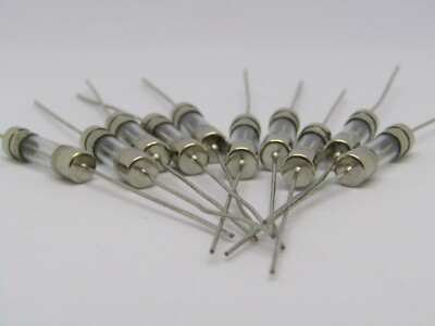Fußblei GLAS Sicherung 1A langsam & F1A schnelles Blasen T1AL250V T1000mA 5x20 mm Axialverstärker