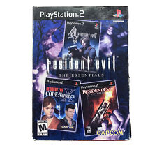  Resident Evil Essentials (Resident Evil Code: Veronica X / Resident  Evil Outbreak / Resident Evil 4) (Renewed) : Video Games