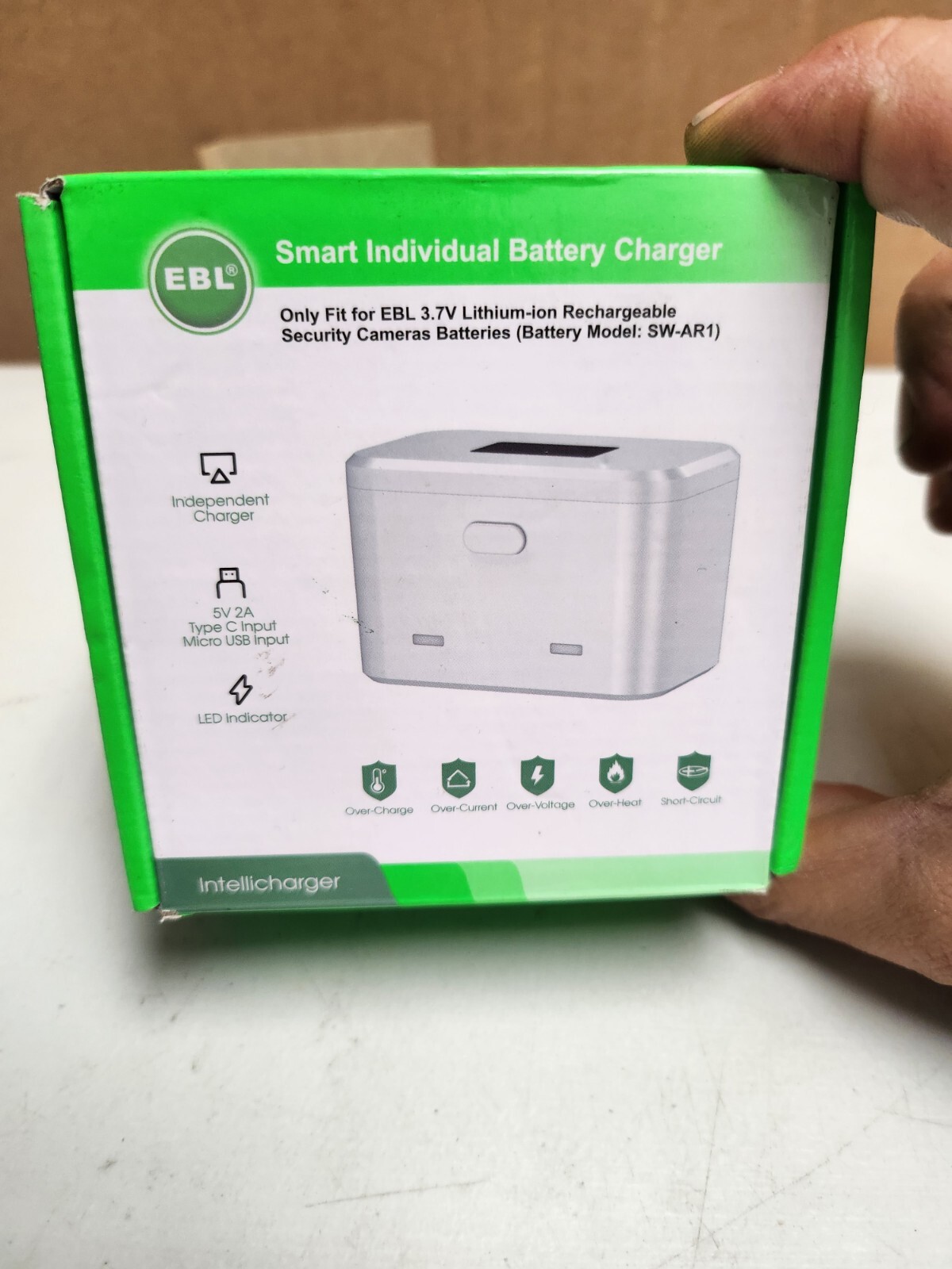 EBL Rechargeable CR123A Batteries for Arlo Camera 2 Long Lasting Power-image