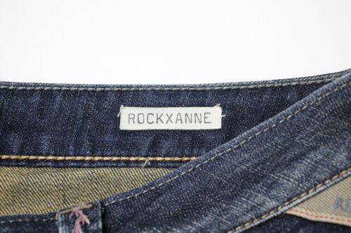 REPLAY Rockxanne Jeans Women's W25 L29 Aged Look Stretch Faded Zip Fly Whiskers - Picture 6 of 8