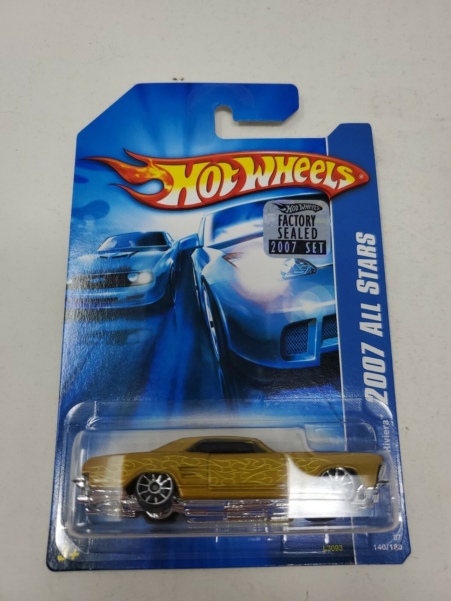2007 Hot Wheels All Stars 1964 BUICK RIVIERA #140 Mf Gold 2007