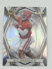 D.J. Uiagalelei 2022 Bowman University Chrome Invicta Lava Refractors #BI1 /150