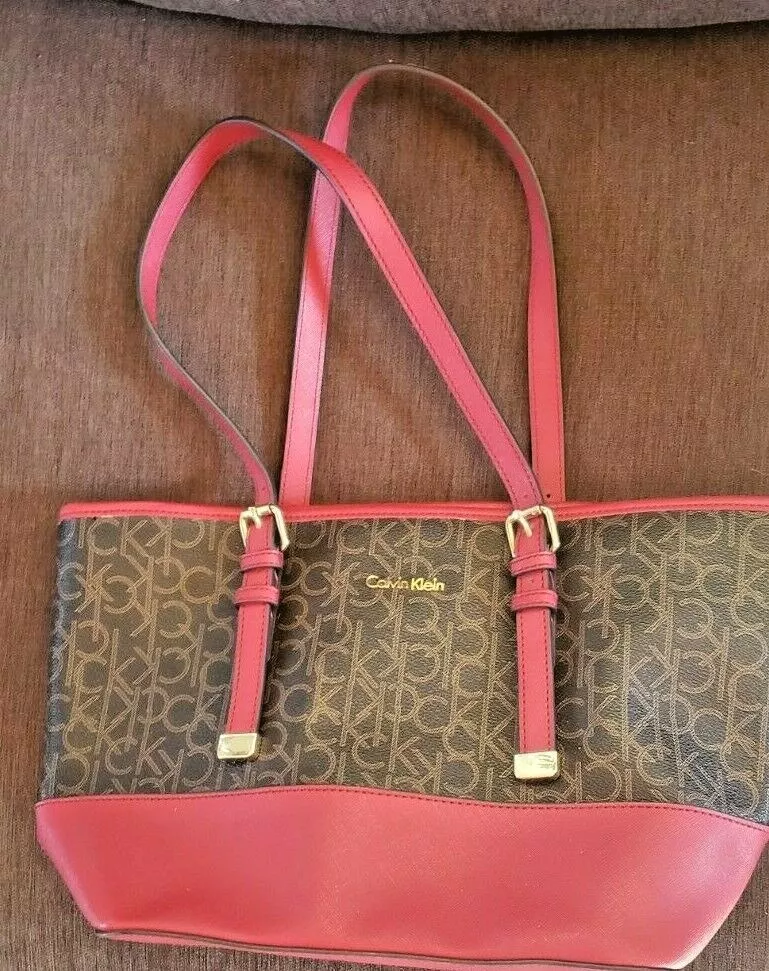 Calvin klein signature tote top