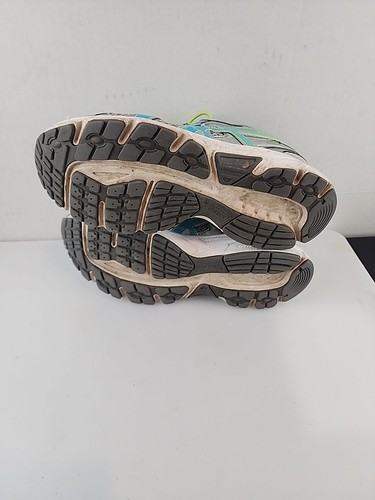 Asics Women's T475Q Gel 2 Running Shoe Size 9.5 Silver/blue - Picture 6 of 8