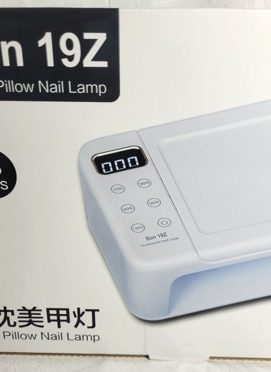 Sun 19Z Professional Hand Pillow Nail Gel UV Lamp Dryer 63 LED