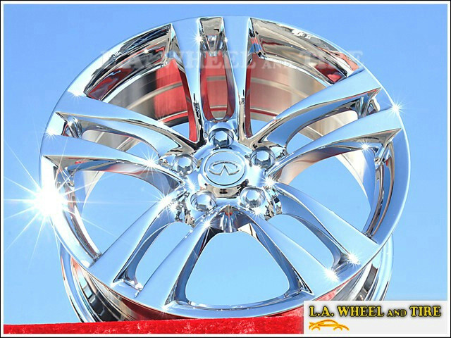 Infiniti Garson Rims Set of 4 Chrome 18